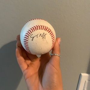 Yankee signed baseball on a florida ball?? idk